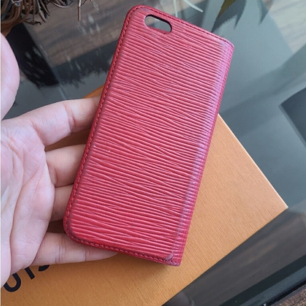 Red Louis Vuitton Case